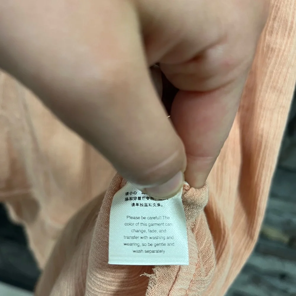 Daily Practice by Anthropologie midi Dress size small pink beach boho
